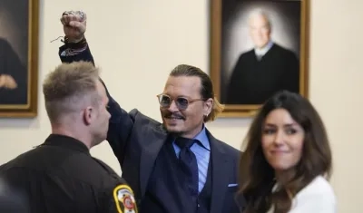 El actor Johnny Depp.