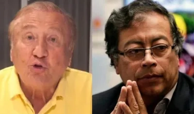 Rodolfo Hernández y Gustavo Petro.