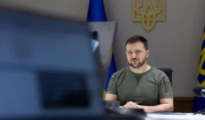 El presidente ucraniano, Volodímir Zelenski.