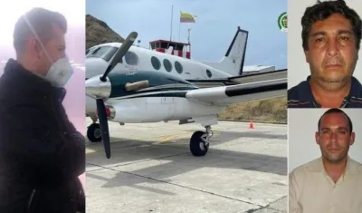 Jorge Isaac Aguilar, Harold Rivera Toledo y Juan Cadena Botero.