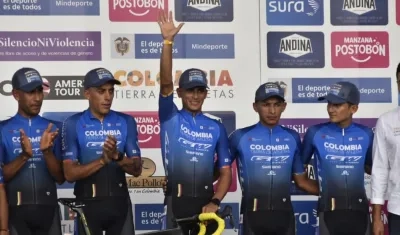 Nelson Soto, ciclista barranquillero.