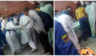 Imágenes del accidente.