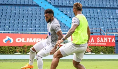 Miguel Ángel Borja, delantero de Junior. 