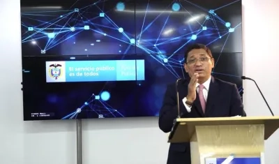 Nerio José Alvis Barranco, Director de la Función Pública.