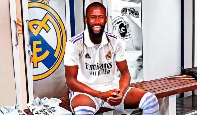 Antonio Rüdiger, nuevo jugador del Real Madrid. 