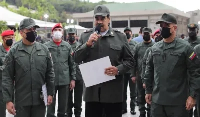 El Presidente de Venezuela, Nicolás Maduro.