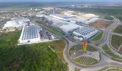 Planta de Tecnoglass de Barranquilla.