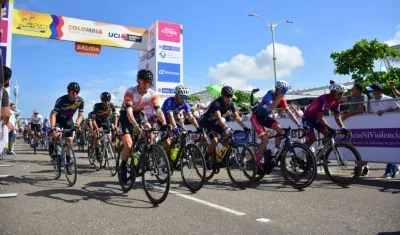 Momento de la salida.