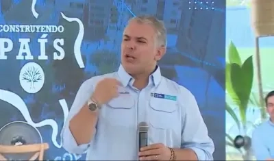 El presidente de la República, Iván Duque.