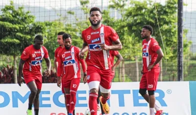 Miguel Ángel Borja, delantero de Junior. 