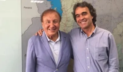 Rodolfo Hernández, aspirante presidencial, Sergio Fajardo excandidato.