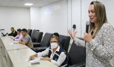Jeniffer Villarreal, Secretaria de Gobierno de Barranquilla.