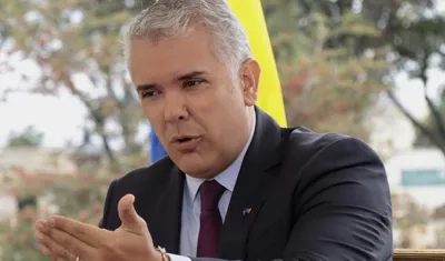 Iván Duque, presidente de Colombia.
