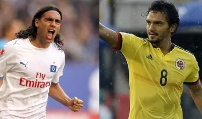 Juan Pablo Sorín y Abel Aguilar.