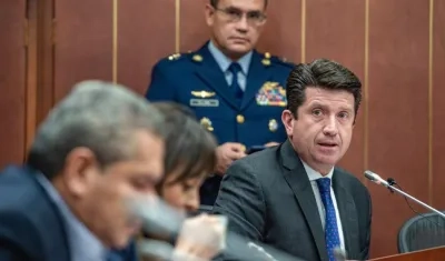 Diego Molano Aponte, Ministro de Defensa.