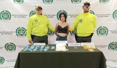 Natalia Milena Archbold Donado, alias 'La Barbie'. 