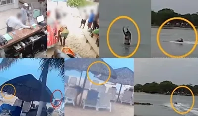 Imágenes de la ejecución del magnicidio.