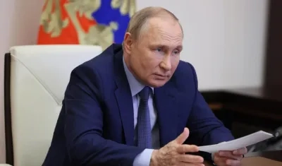 El presidente de Rusia, Vladímir Putin.