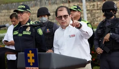 Fiscal Francisco Barbosa, quien lidera la investigación.