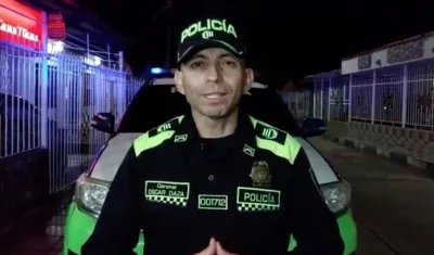 Coronel Oscar Daza, comandante Operativo de la Mebar.