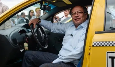 El candidato presidencial Gustavo Petro.