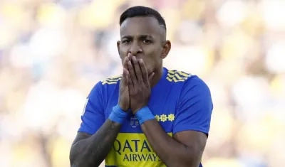 Sebastián Villa, jugador colombiano. 