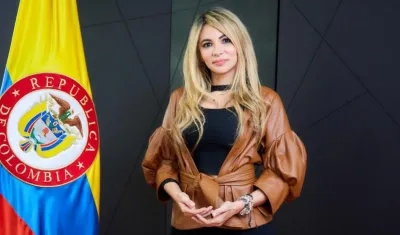 Ana María Aljure, directora del Instituto Geográfico Agustín Codazzi.