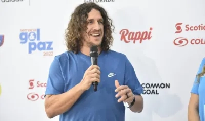 Carles Puyol, exjugador español.