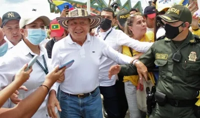 El candidato presidencial Rodolfo Hernández.