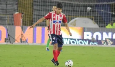 Jorge Arias, defensa de Junior. 