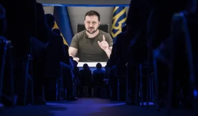 El presidente ucraniano, Volodímir Zelenski.