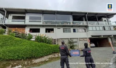 Uno de los bienes del senador Castaño que entran a extinción de dominio.