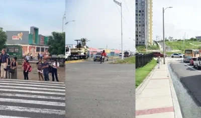 Caribe Verde y Alameda del Río, sectores de Barranquilla.