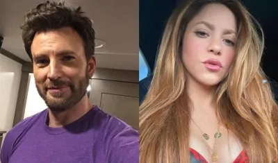 Chris Evans y Shakira.