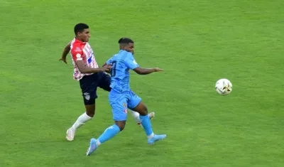 Gabriel Fuentes, lateral de Junior. 