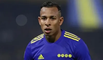 Sebastián Villa, jugador colombiano. 