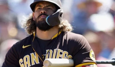 El receptor colombiano Jorge Alfaro.