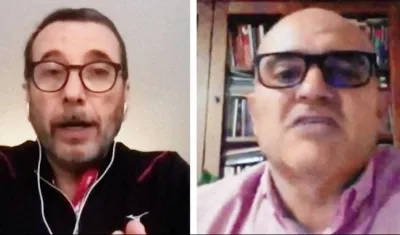 Vinicio Alvarado y Xavier Vendrell.