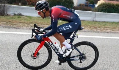 Daniel Felipe Martínez, ciclista colombiano. 