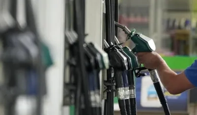 Surtidor de gasolina. 