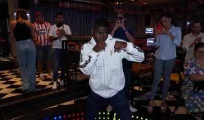 Yuberjen Martínez, boxeador colombiano. 