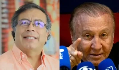Gustavo Petro y Rodolfo Hernández. 