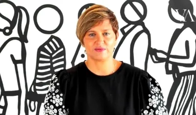 Verónica Alcocer, esposa de Gustavo Petro.  