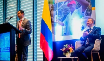 El Ministro del Interior, Daniel Palacios, explicando las estrategias.