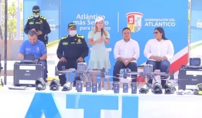 Presentación de los nuevos equipos.