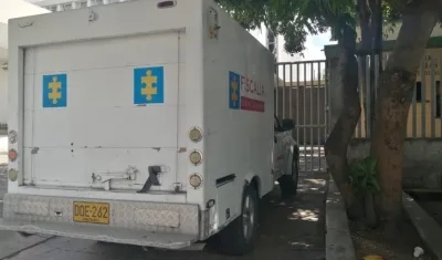 Instalaciones de Medicina Legal en Barranquilla.