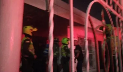 Incendio en La Magdalena.