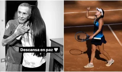 Mensaje de despedida de María Camila Osorio. 