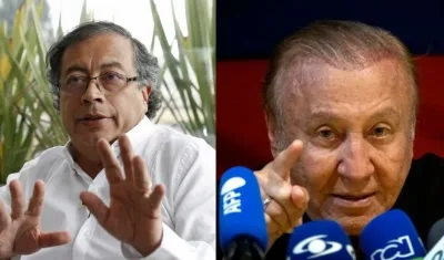 Gustavo Petro y Rodolfo Hernández.