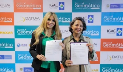 Directora general del IGAC, Ana María Aljure Reales.